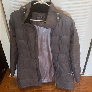 Calvin Klein lightweight down coat!